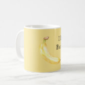 Ik hou van bananen koffiemok (Voorkant links)