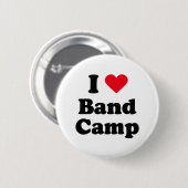 Ik hou van bandkamp ronde button 5,7 cm (Voorkant /achterkant)