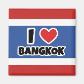 Ik hou van Bangkok Magneet (Voorkant)