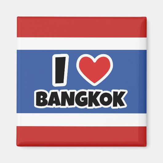 Ik hou van Bangkok Magneet (Voorkant)