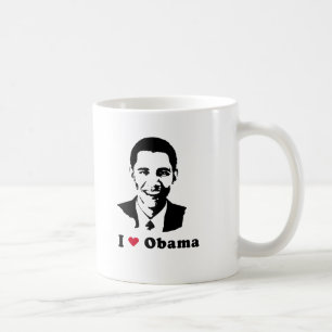 Ik hou van Barack Obama Koffiemok