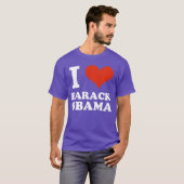 Ik hou van Barack Obama Potus Witte Huis Lange Mou T-shirt (Voorkant volledig)
