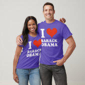 Ik hou van Barack Obama Potus Witte Huis Lange Mou T-shirt (Unisex)