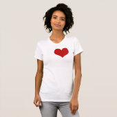 Ik hou van Barack Obama (schoon) in shirt (Voorkant volledig)