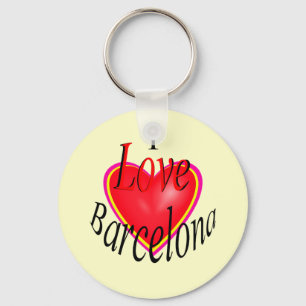 Ik hou van Barcelona! Sleutelhanger