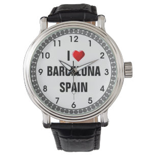 IK HOU VAN BARCELONA, SPANJE HORLOGE