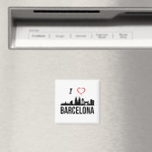 Ik hou van Barcelona Spanje Magneet (Insitu (Vaatwasser))