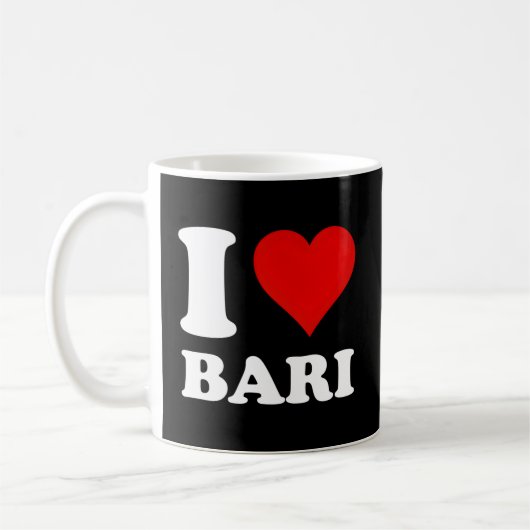 Ik hou van Bari Koffiemok (Links)