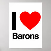ik hou van baronnen poster (Voorkant)