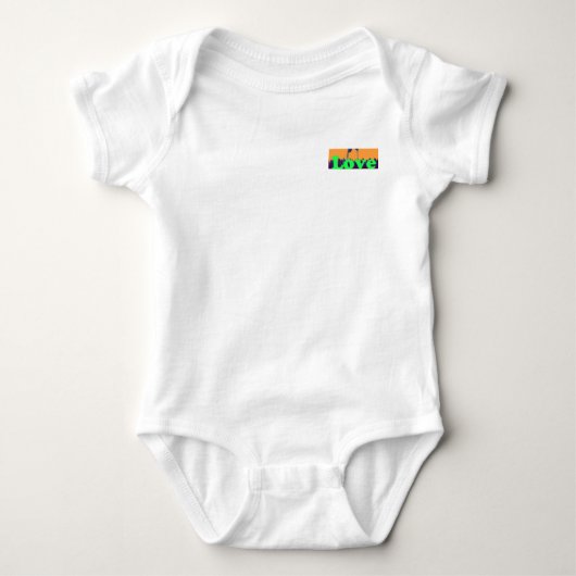 Ik hou van Baseball met compassie T-shirt (Voorkant)