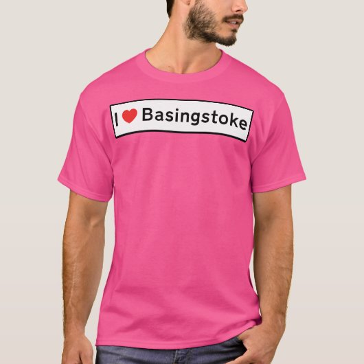 Ik hou van Basingstoke T-shirt (Voorkant)