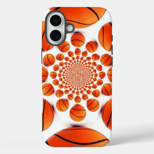 Ik hou van basketbal iPhone 16 plus hoesje