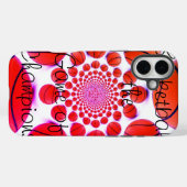 Ik hou van basketbal: het spel van kampioenen art  Case-Mate iPhone case (Achterkant (horizontaal))
