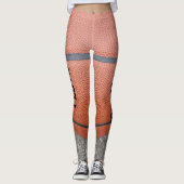 Ik hou van basketbal Leggings (Voorkant)