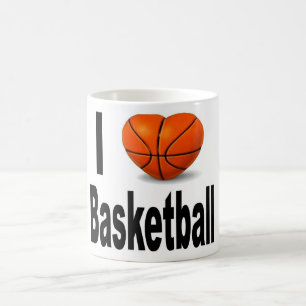 Ik hou van basketbal mok