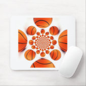 Ik hou van basketbal muismat (Met muis)