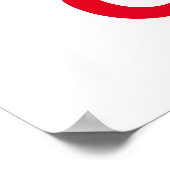 Ik hou van basketbal spel poster (Hoek)