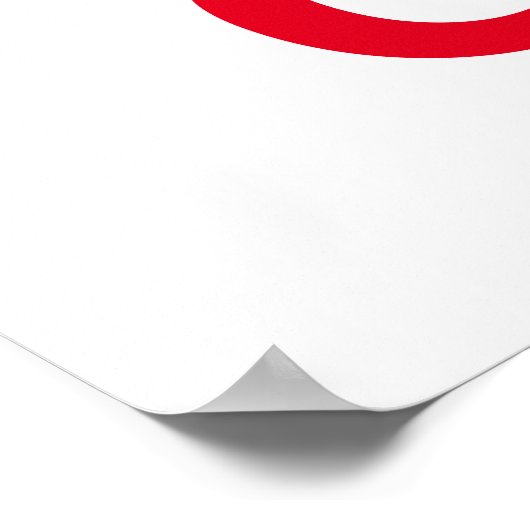 Ik hou van basketbal spel poster (Hoek)