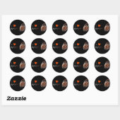 Ik hou van basketbal stickers (Vel)