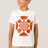 Ik hou van basketbal t-shirt (Voorkant)