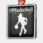 IK HOU VAN BASKETBALDESIGN METALEN ORNAMENT (Links)