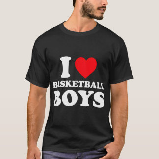 Ik hou van Basketball Boys Shirt I Heart Basketbal