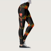 Ik hou van Basketball het spel van Champions Leggings (Rechts)