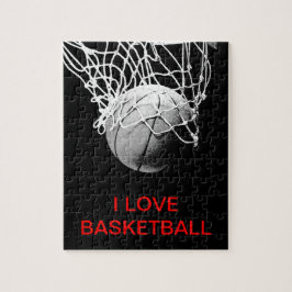 Ik hou van Basketball Legpuzzel