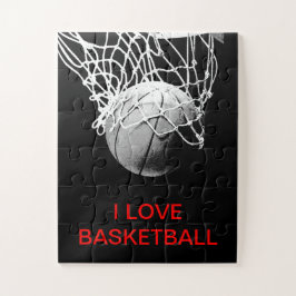 Ik hou van Basketball Legpuzzel