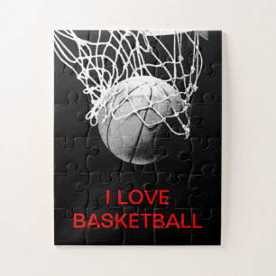 Ik hou van Basketball Legpuzzel