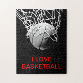 Ik hou van Basketball Legpuzzel