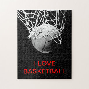 Ik hou van Basketball Legpuzzel