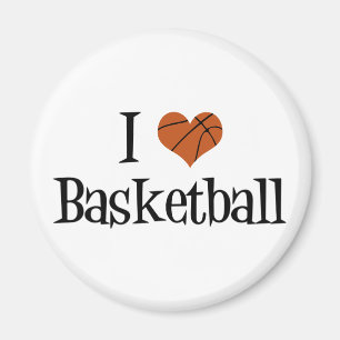 Ik hou van Basketball Magneet