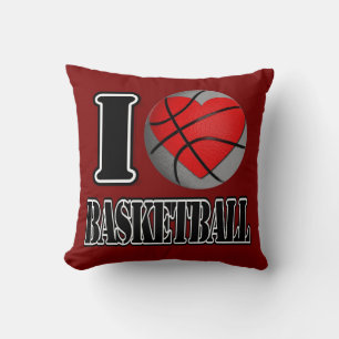 Ik hou van Basketball Pillow Kussen
