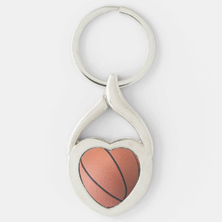 Ik hou van Basketball Sleutelhanger