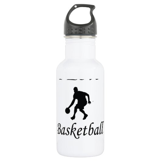 Ik hou van Basketball Waterfles (Voorkant)