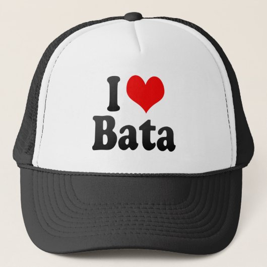 Ik hou van Bata, Equatoriaal-Guinea Trucker Pet (Voorkant)