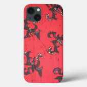 Ik hou van Batik iPhone Case (Achterkant)