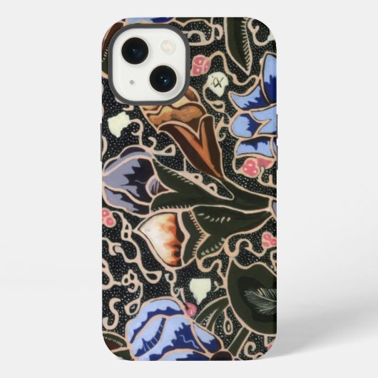 Ik hou van Batik iPhone Case Hoesje (Achterkant)
