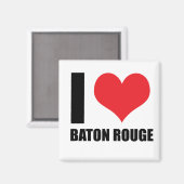 Ik hou van Baton Rouge Magneet (Voorkant / Achterkant)