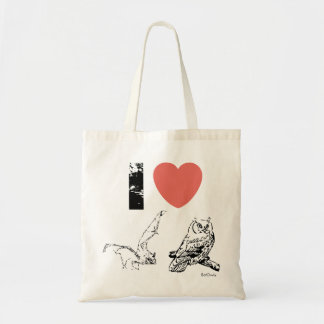 Ik hou van BatOwl Tote Bag
