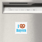 Ik hou van Bayern koelkastmagneet Magneet (Insitu (Vaatwasser))