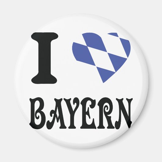 Ik hou van Bayern Magneet (Voorkant)