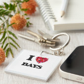 Ik hou van bays sleutelhanger (Voorkant Rechts)
