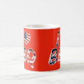 Ik hou van BBQ, Amerikaans patriottisch Koffiemok (Center)