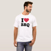 Ik hou van BBQ - Barbecue T-shirt (Voorkant volledig)