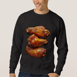 Ik hou van BBQ-eten Funny Chicken Wing Trui