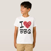 Ik hou van BBQ T-shirt (Voorkant volledig)