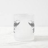 Ik hou van Bc Matglas Koffiemok (Center)