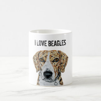 Ik hou van Beagles Mok